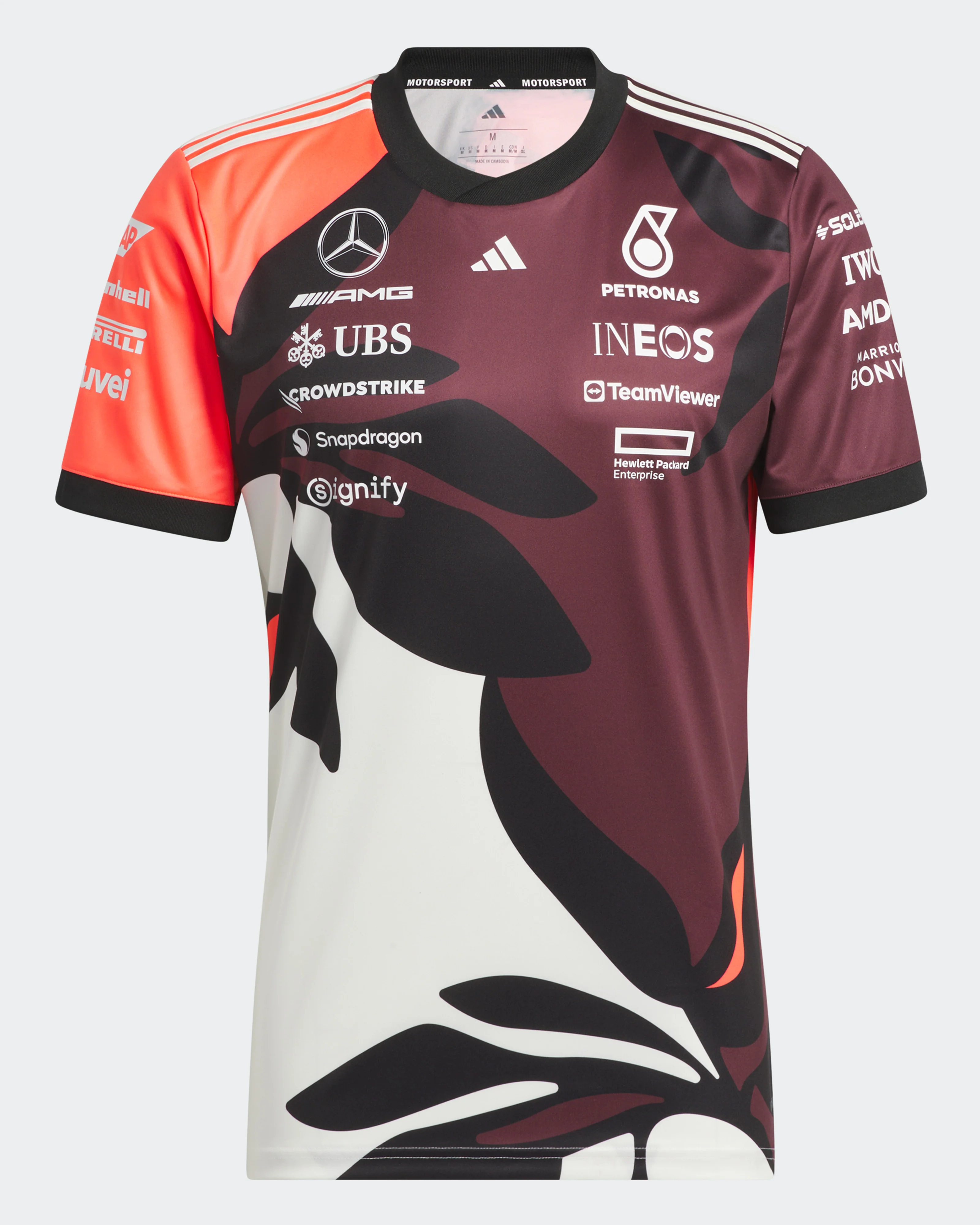 Mens 2025 Miami Team Driver Tee Floral - Image 11