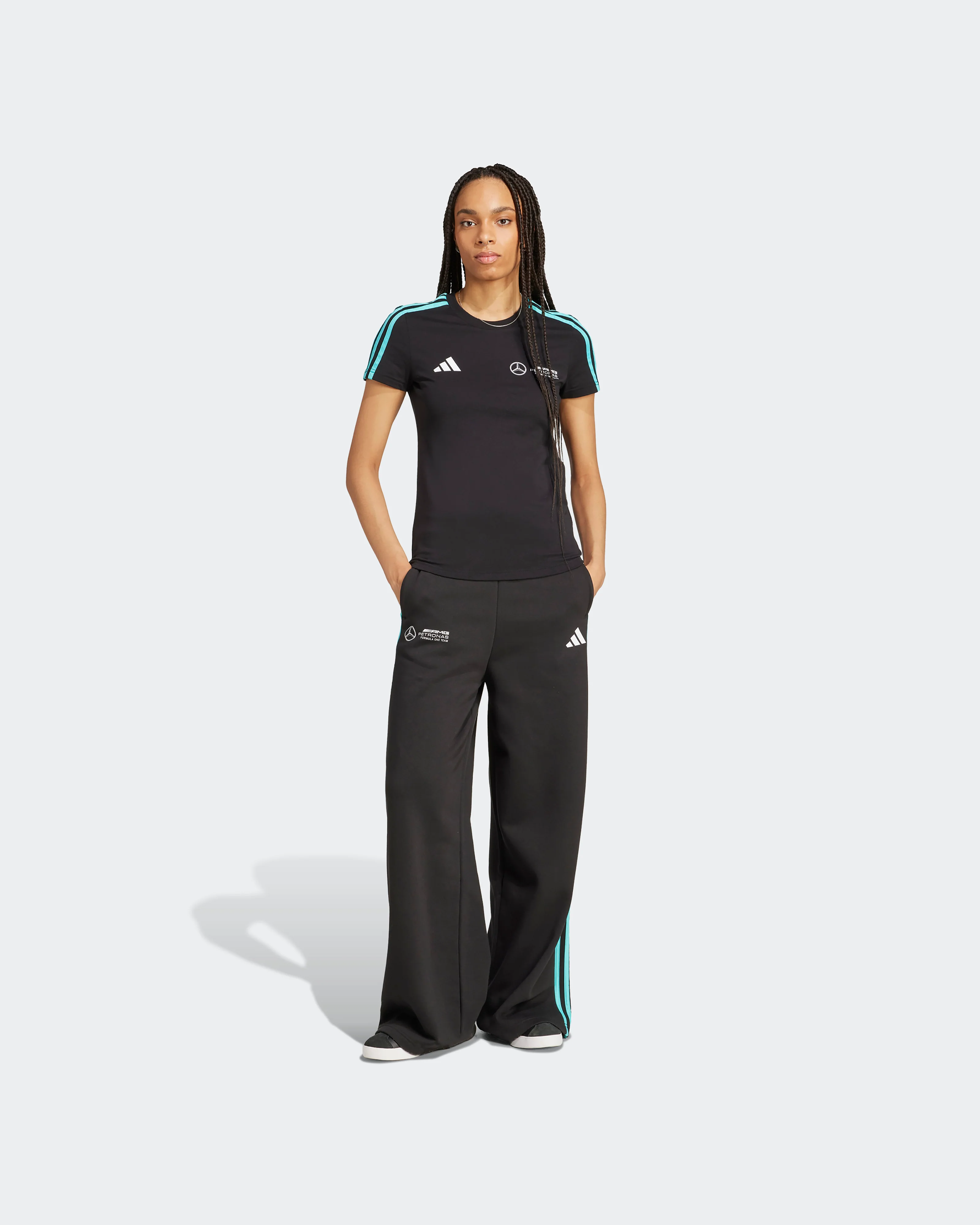 Womens DNA T-Shirt Black - Image 3
